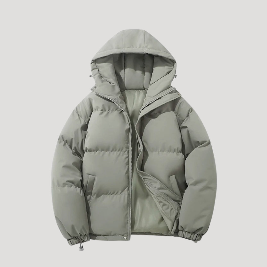 Cameron | Elegant Quilted Hooded Puffer Jacket