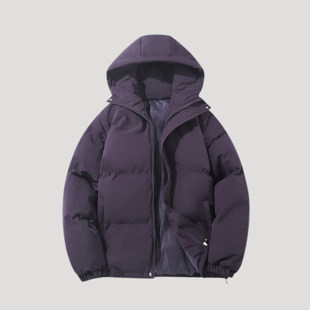 Cameron | Elegant Quilted Hooded Puffer Jacket