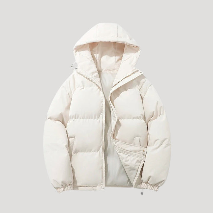 Cameron | Elegant Quilted Hooded Puffer Jacket