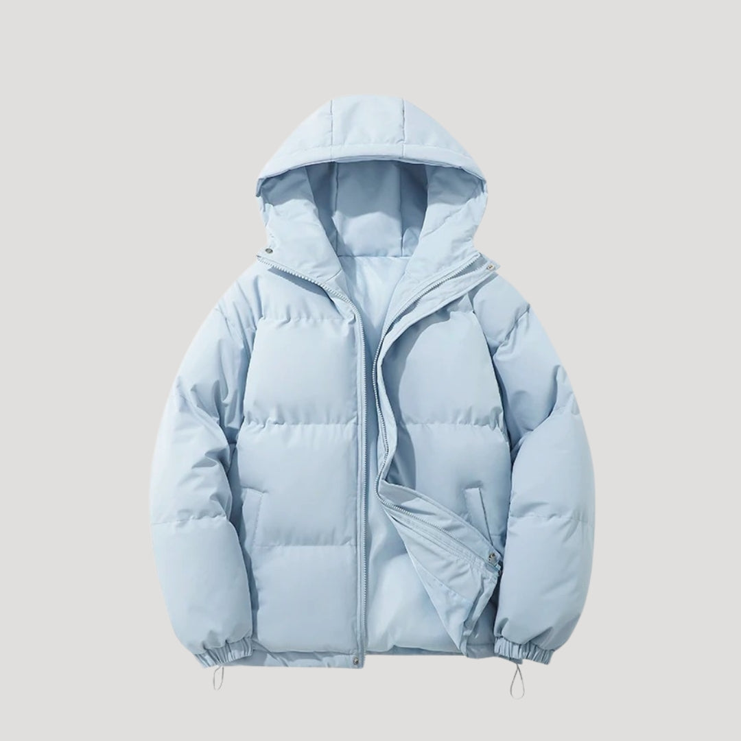 Cameron | Elegant Quilted Hooded Puffer Jacket