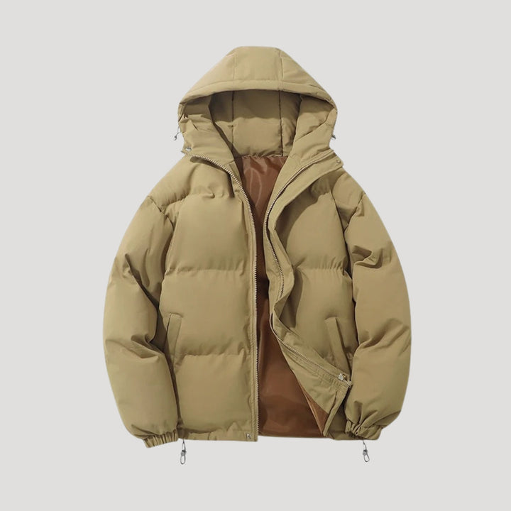Cameron | Elegant Quilted Hooded Puffer Jacket