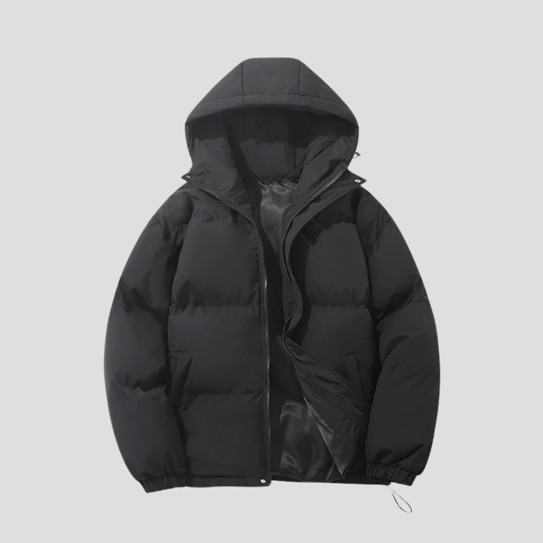 Cameron | Elegant Quilted Hooded Puffer Jacket
