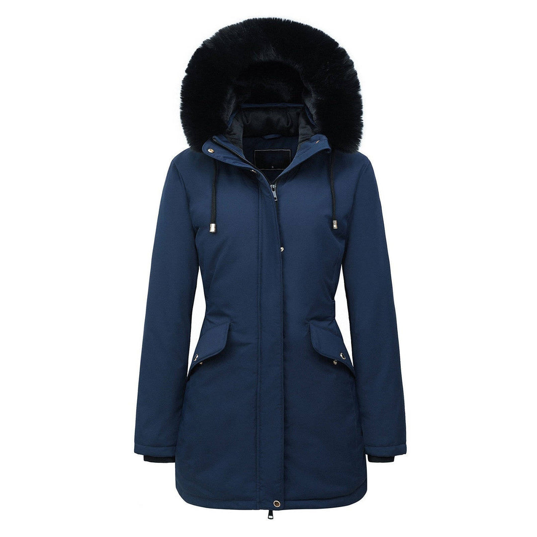 Carol | Long Hooded Winter Puffer Jacket