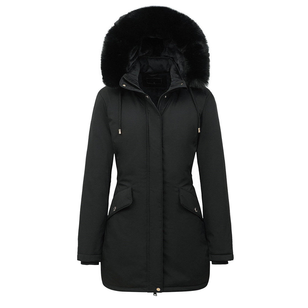 Carol | Long Hooded Winter Puffer Jacket