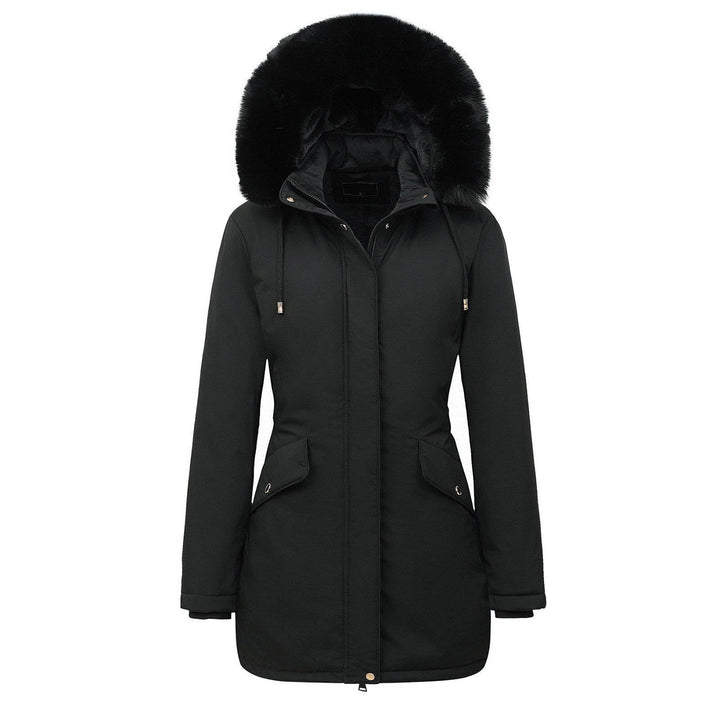 Carol | Long Hooded Winter Puffer Jacket