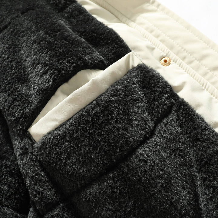 Carol | Long Hooded Winter Puffer Jacket