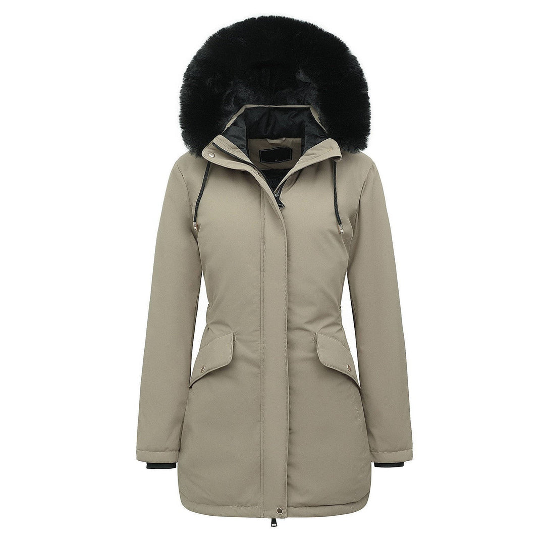 Carol | Long Hooded Winter Puffer Jacket