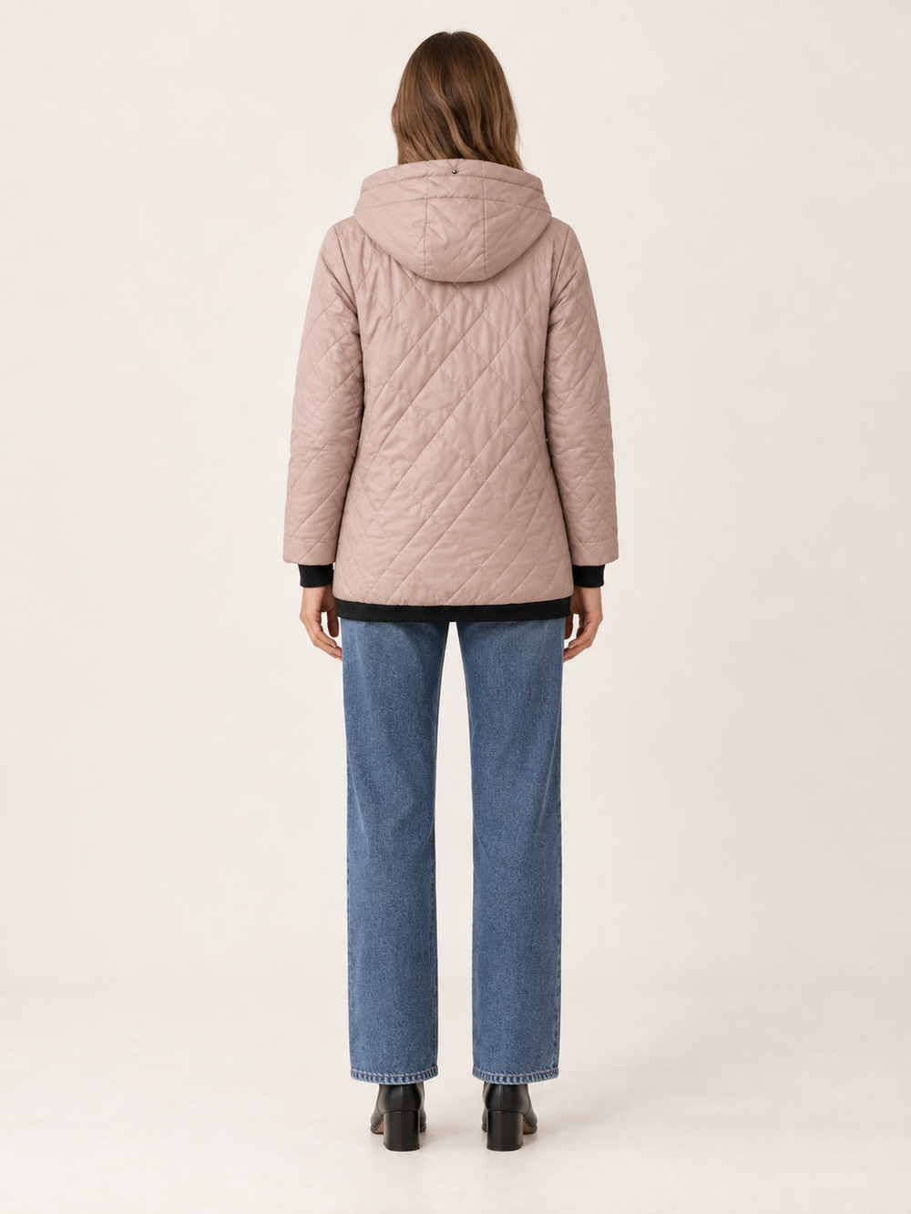 Carolyn | Cozy Diamond Quilted Hooded Puffer Jacket