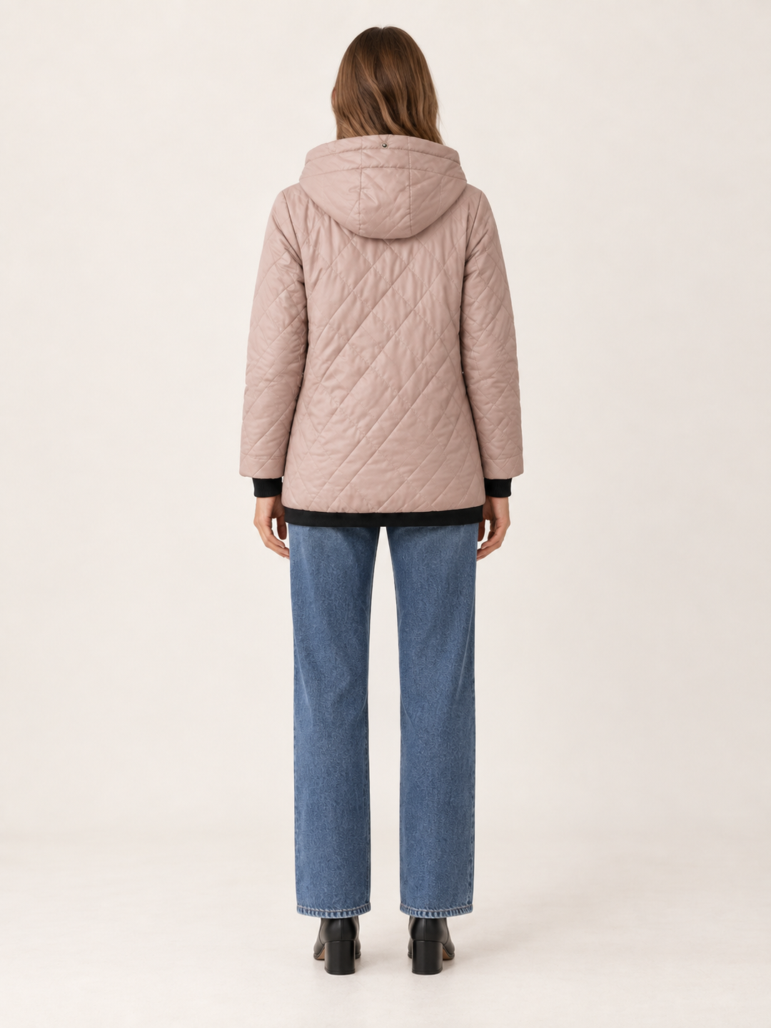 Carolyn | Cozy Diamond Quilted Hooded Puffer Jacket