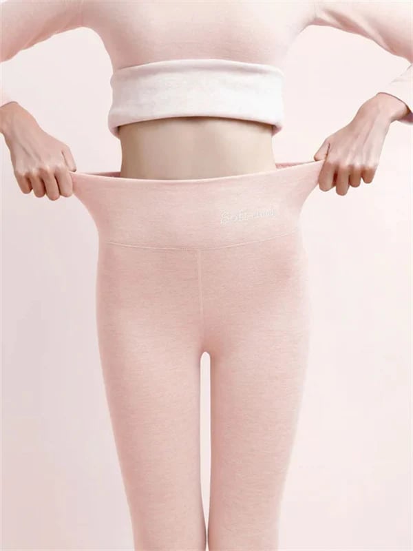 Cheryl | Polished Fleece Lined Leggings with Shaping Effect