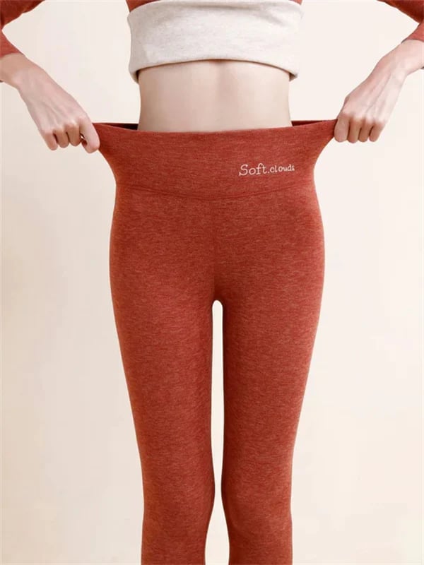 Cheryl | Polished Fleece Lined Leggings with Shaping Effect