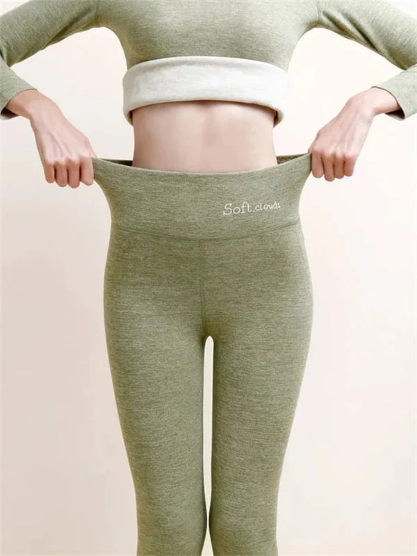 Cheryl | Polished Fleece Lined Leggings with Shaping Effect
