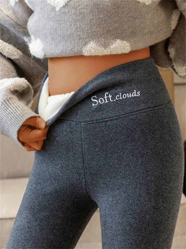 Christina | Classic High Waisted Fleece Lined Leggings