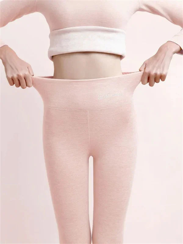 Christina | Classic High Waisted Fleece Lined Leggings