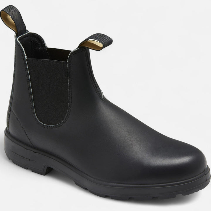 Christopher | Refined Pull-Up Textured Chelsea Boots