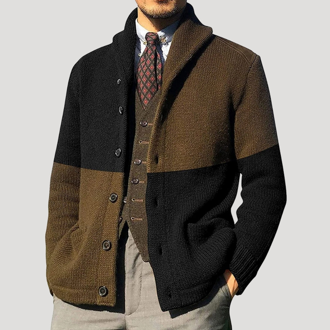 Daniel | Elegant Shawl Collar Cardigan Mens Sweaters