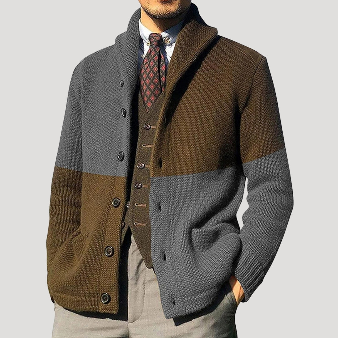 Daniel | Elegant Shawl Collar Cardigan Mens Sweaters