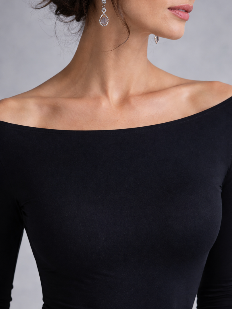 Danielle | Off Shoulder Ruched Waist Fall Wedding Guest Maxi Dress