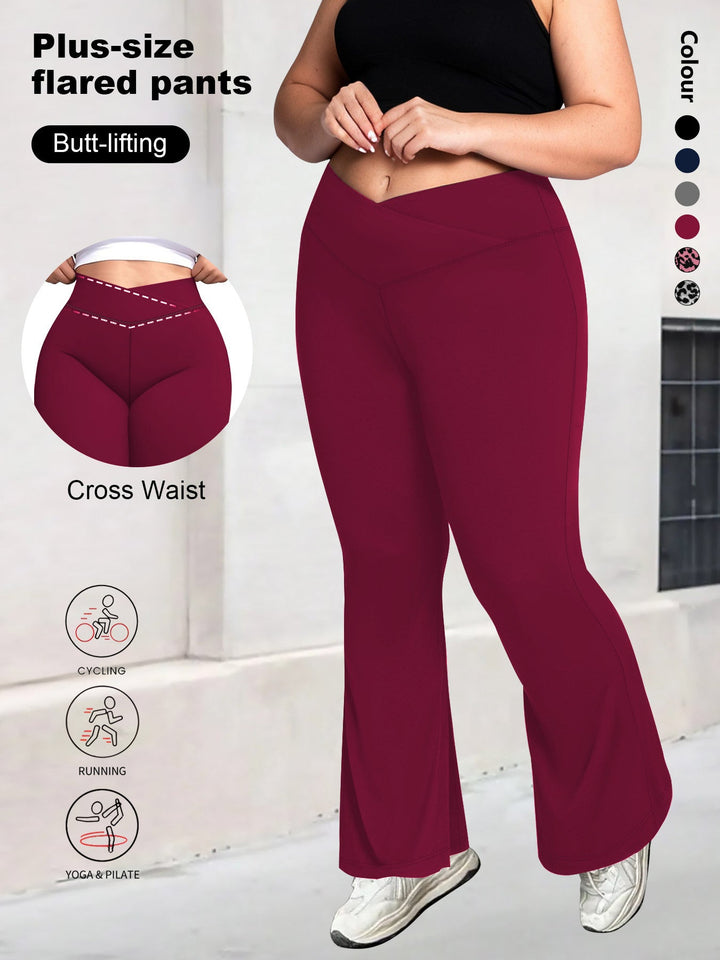 Danielle | Relaxed High-Waisted Flare Leggings with Tummy Control