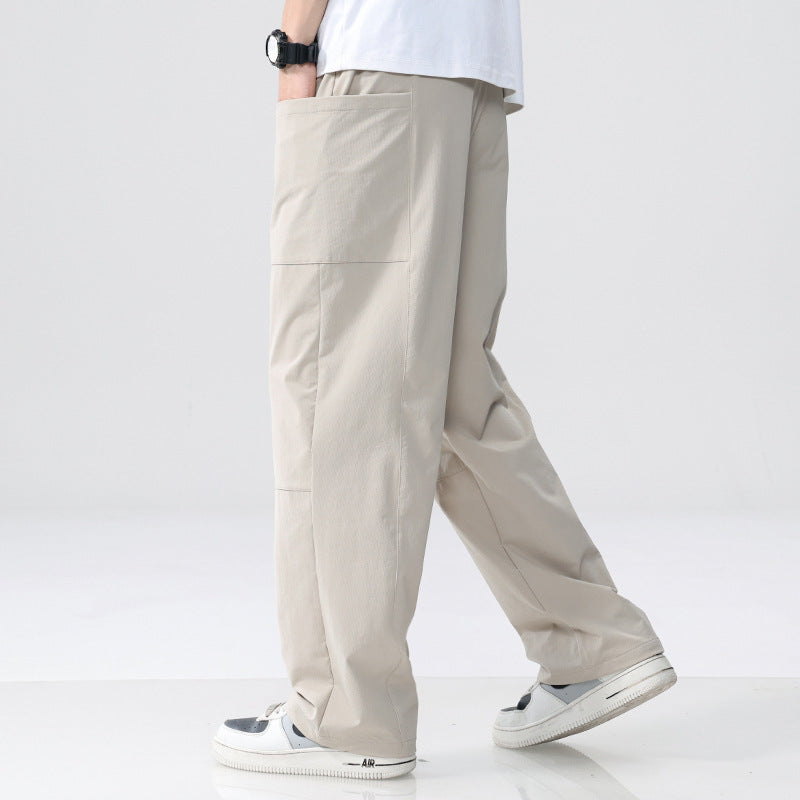 David | Classic Relaxed Fit Wide Leg Cargo Pants