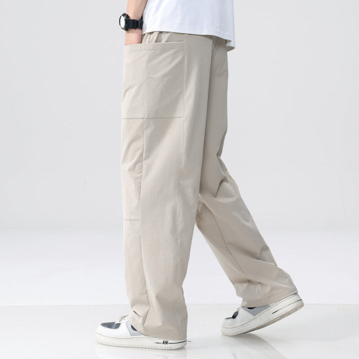 David | Classic Relaxed Fit Wide Leg Cargo Pants