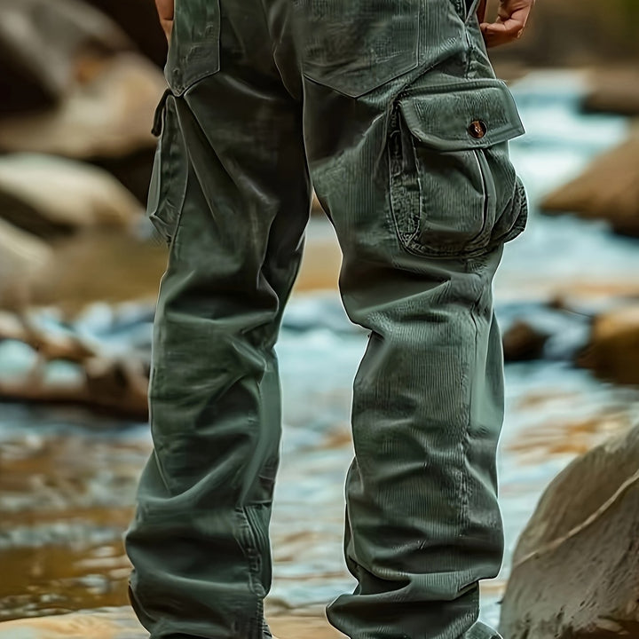 David | Graceful Relaxed-Fit Utility Cargo Pants