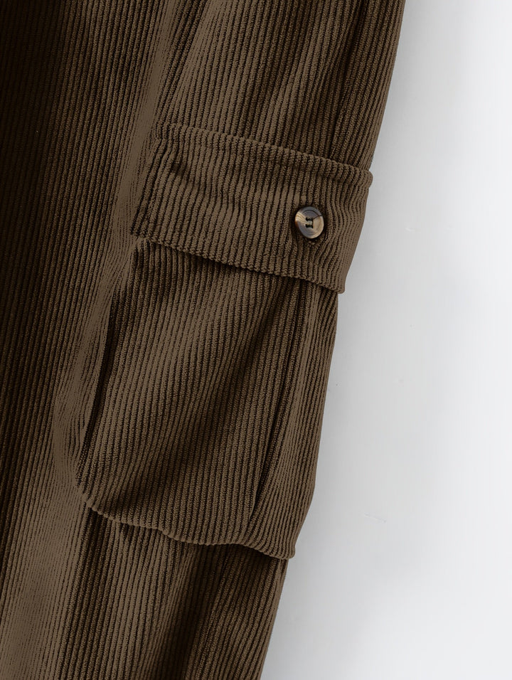 David | Graceful Relaxed-Fit Utility Cargo Pants