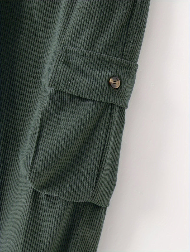David | Graceful Relaxed-Fit Utility Cargo Pants