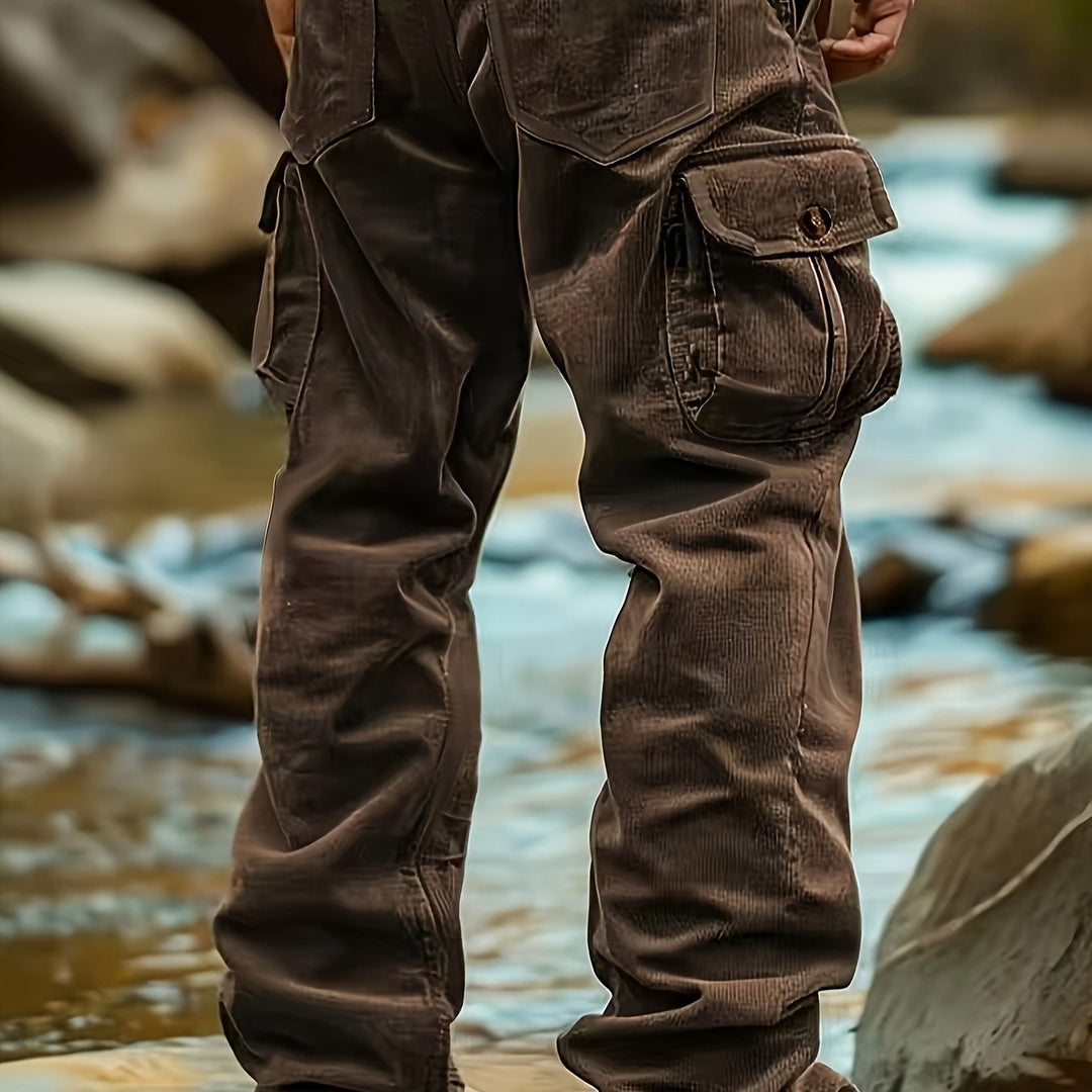 David | Graceful Relaxed-Fit Utility Cargo Pants