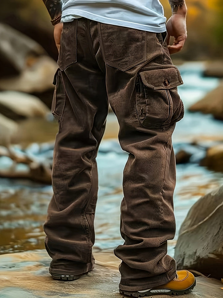 David | Graceful Relaxed-Fit Utility Cargo Pants