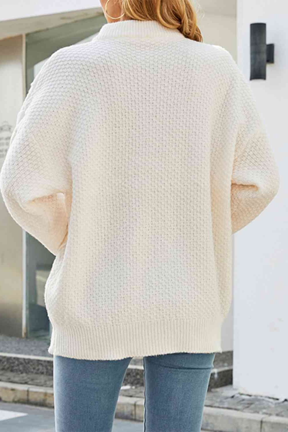 Diane | Cozy Oversized Womens Chunky Cable Knit Pullover Sweater