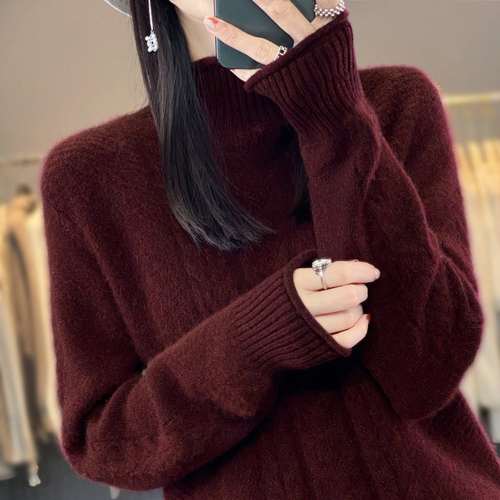 Diane | Timeless Cable Knit Turtleneck Sweater
