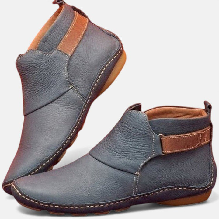 Donna | Wide Fit Flat Slip-On Ankle Boots