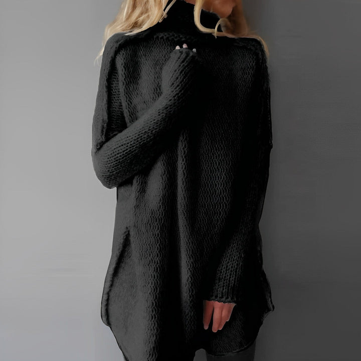 Dorothy | Chic Oversized Turtleneck Knit Sweater