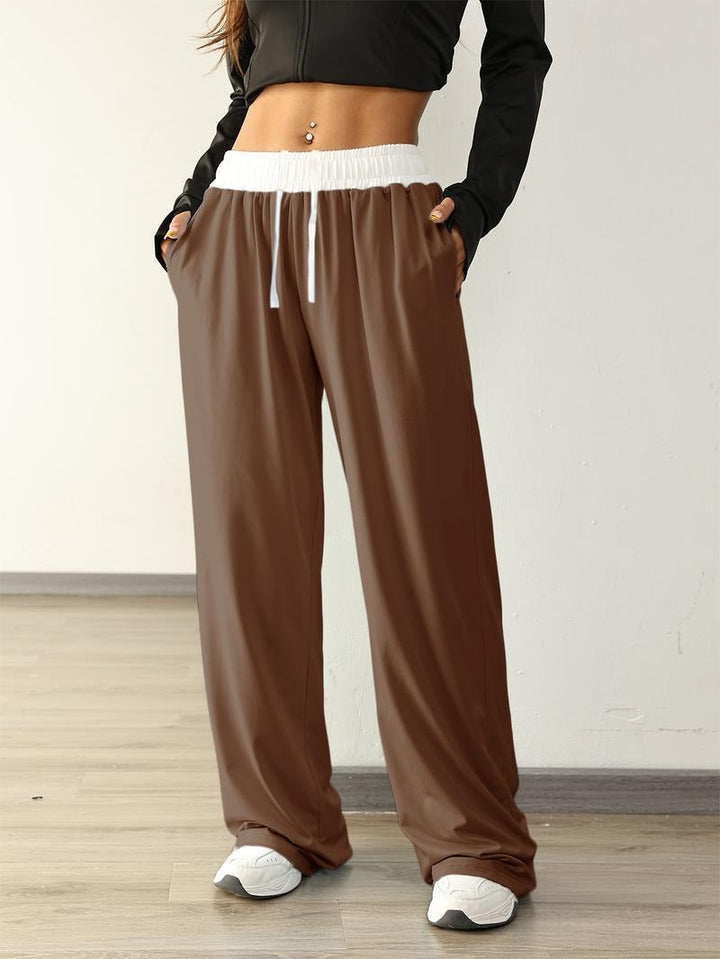 Dorothy | Effortless Wide Leg Sweatpants with Drawstring Waist