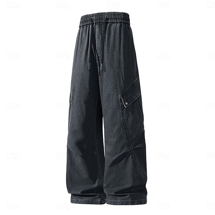 Douglas | Chic Relaxed Wide-Leg Cargo Pants