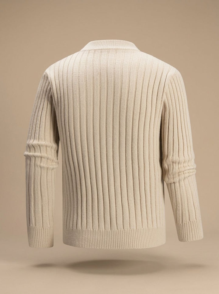 Dylan | Cozy Mock Neck Cable Knit Mens Sweaters