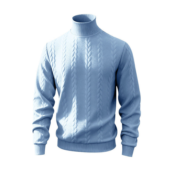 Elijah | Chic Cable Knit Turtleneck Sweater