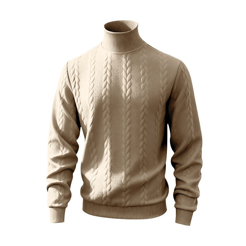 Elijah | Chic Cable Knit Turtleneck Sweater