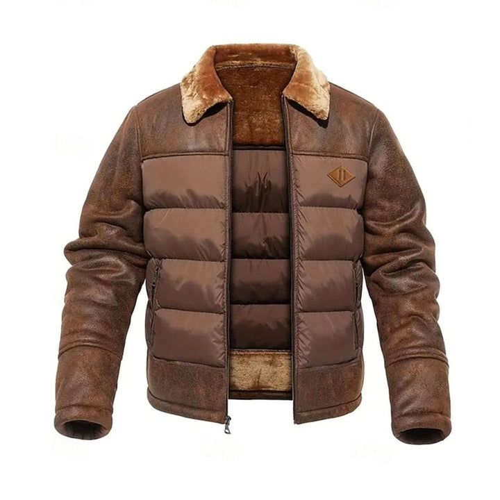 Elijah | Quilted Zip Up Mens Puffer Jacket