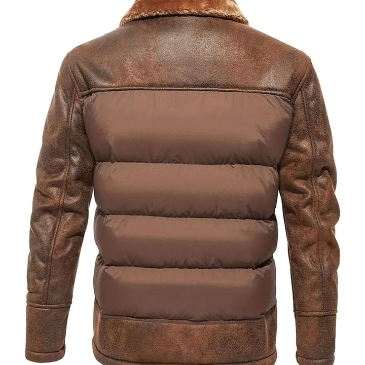 Elijah | Quilted Zip Up Mens Puffer Jacket