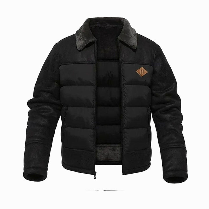 Elijah | Quilted Zip Up Mens Puffer Jacket