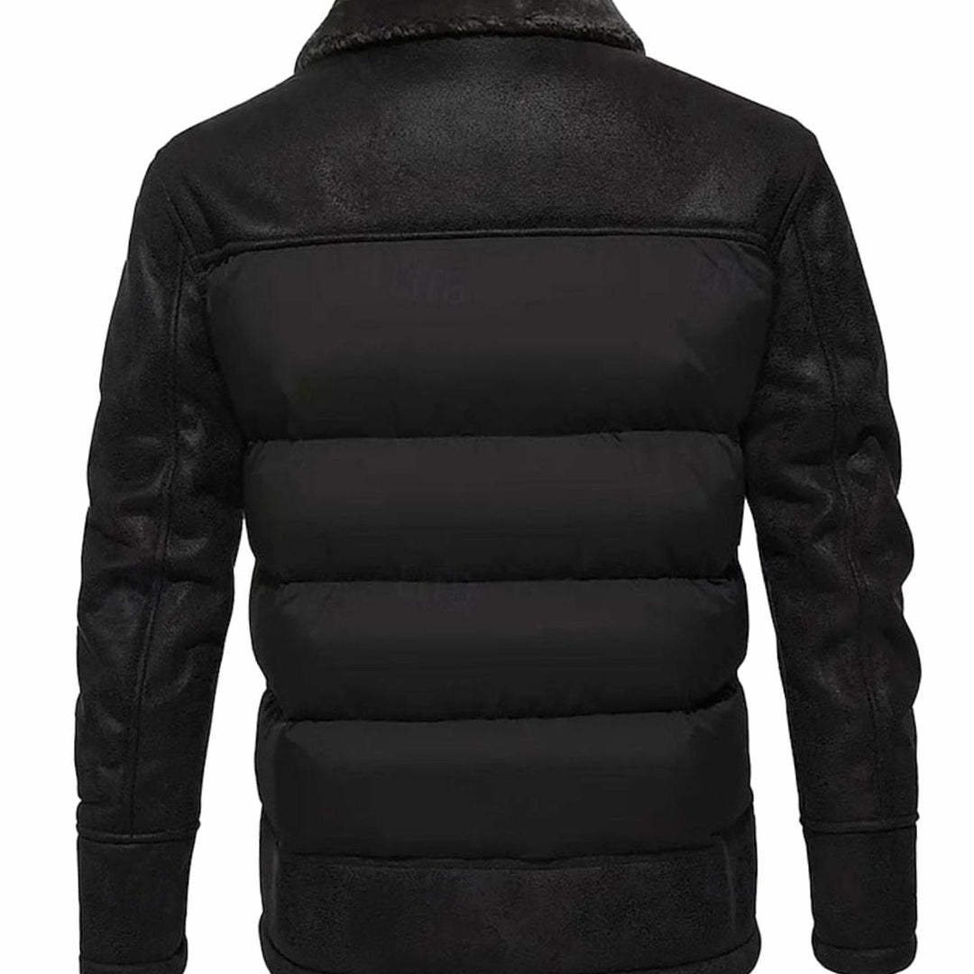 Elijah | Quilted Zip Up Mens Puffer Jacket
