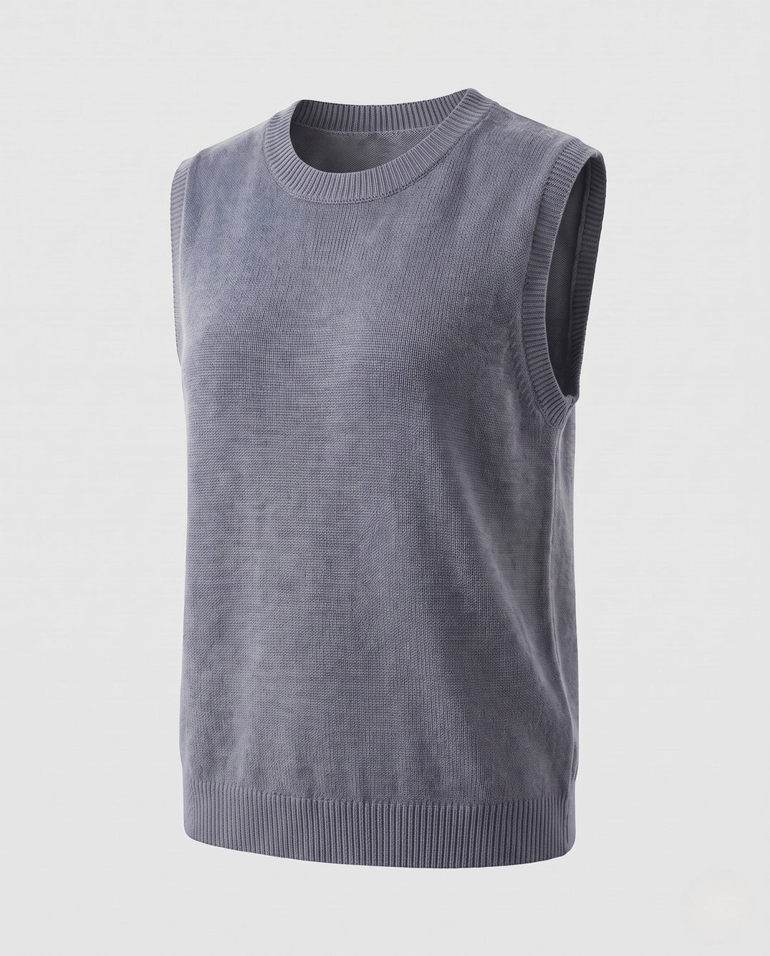 Elizabeth | Cozy Fine Knit Crewneck Sweater Vest