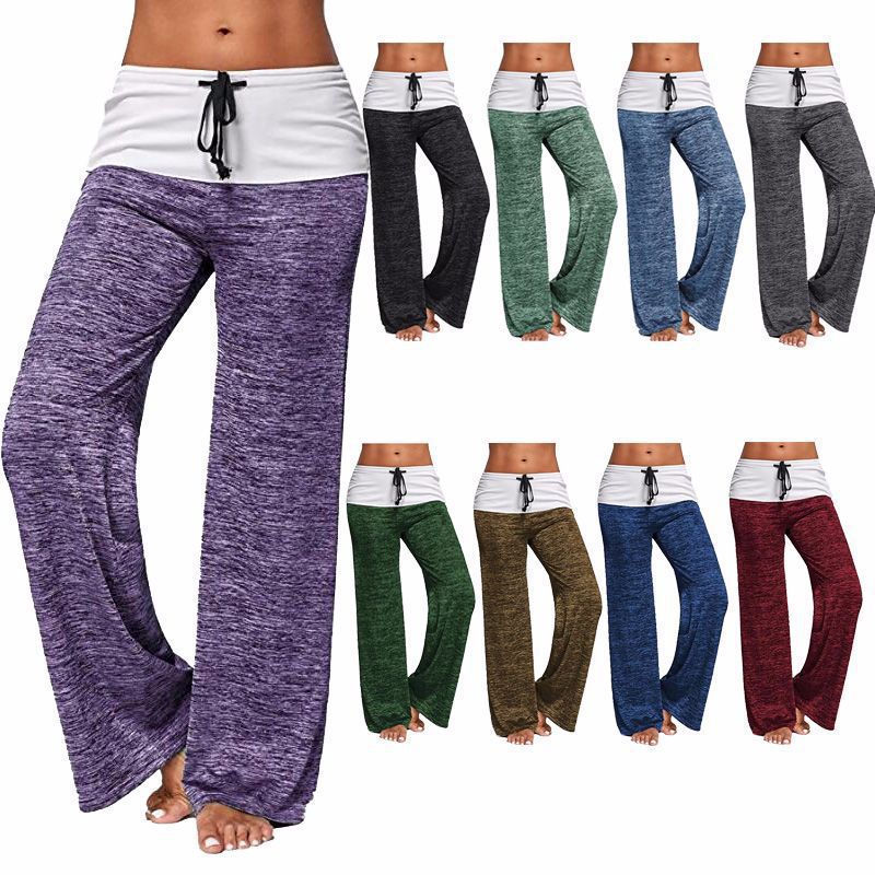 Evelyn | Chic Wide Leg Sweatpants with Drawstring Waist