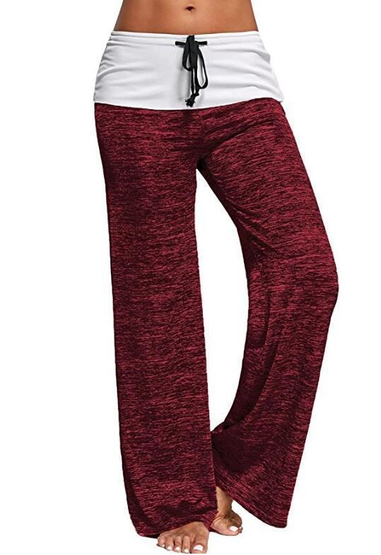 Evelyn | Chic Wide Leg Sweatpants with Drawstring Waist