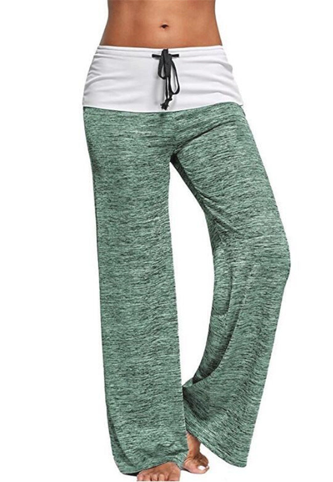 Evelyn | Chic Wide Leg Sweatpants with Drawstring Waist