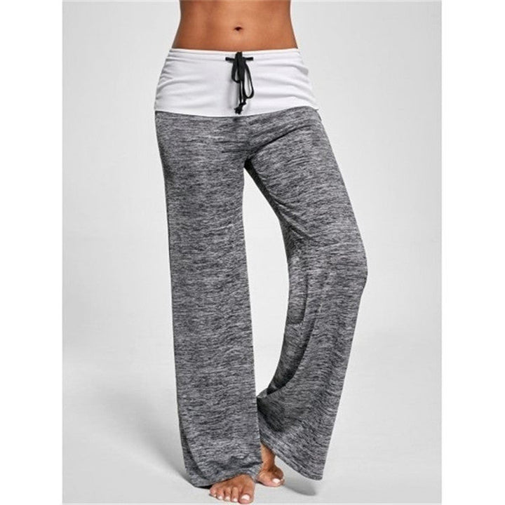 Evelyn | Chic Wide Leg Sweatpants with Drawstring Waist