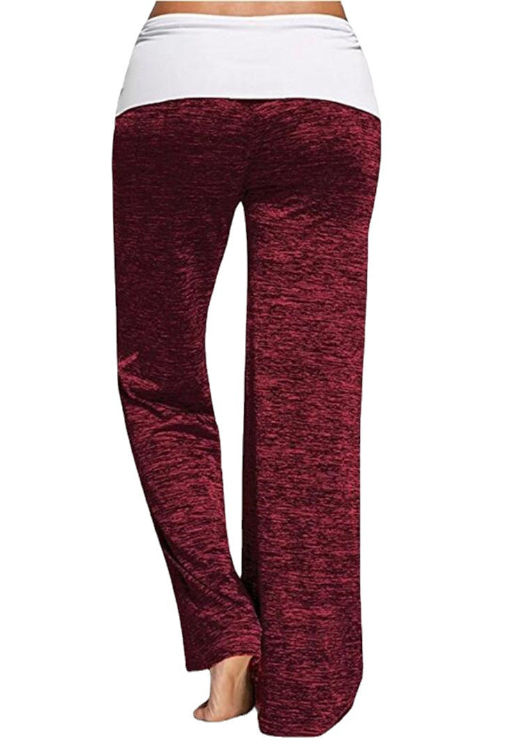 Evelyn | Chic Wide Leg Sweatpants with Drawstring Waist