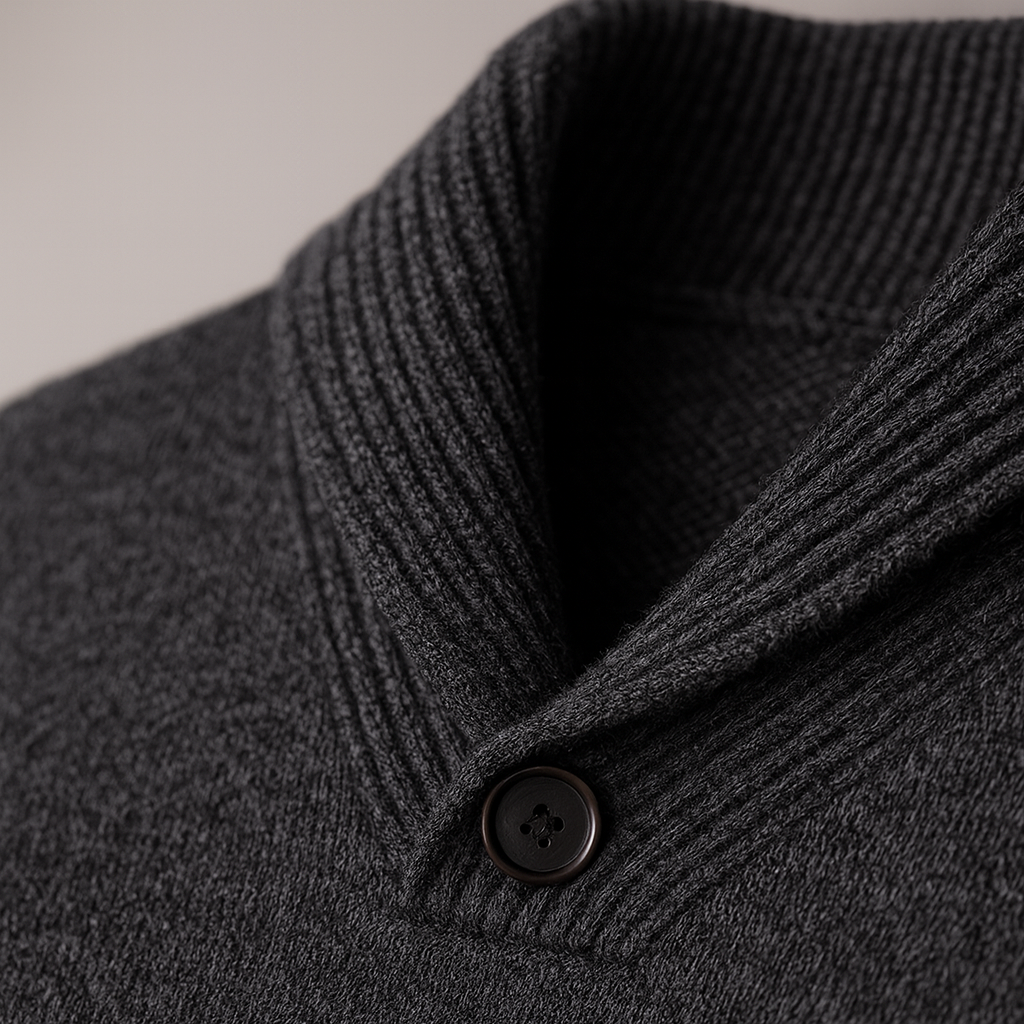 George | Shawl Collar Knit Pullover Mens Sweaters